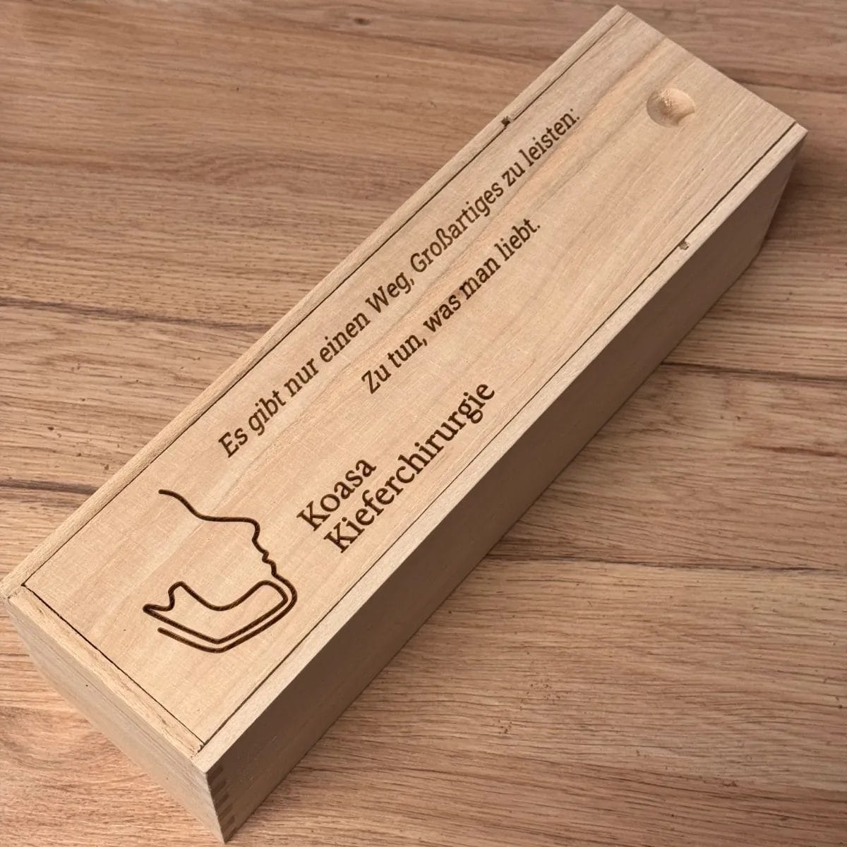 Weinkiste "Vinbox" mit Gravur – Bild 4