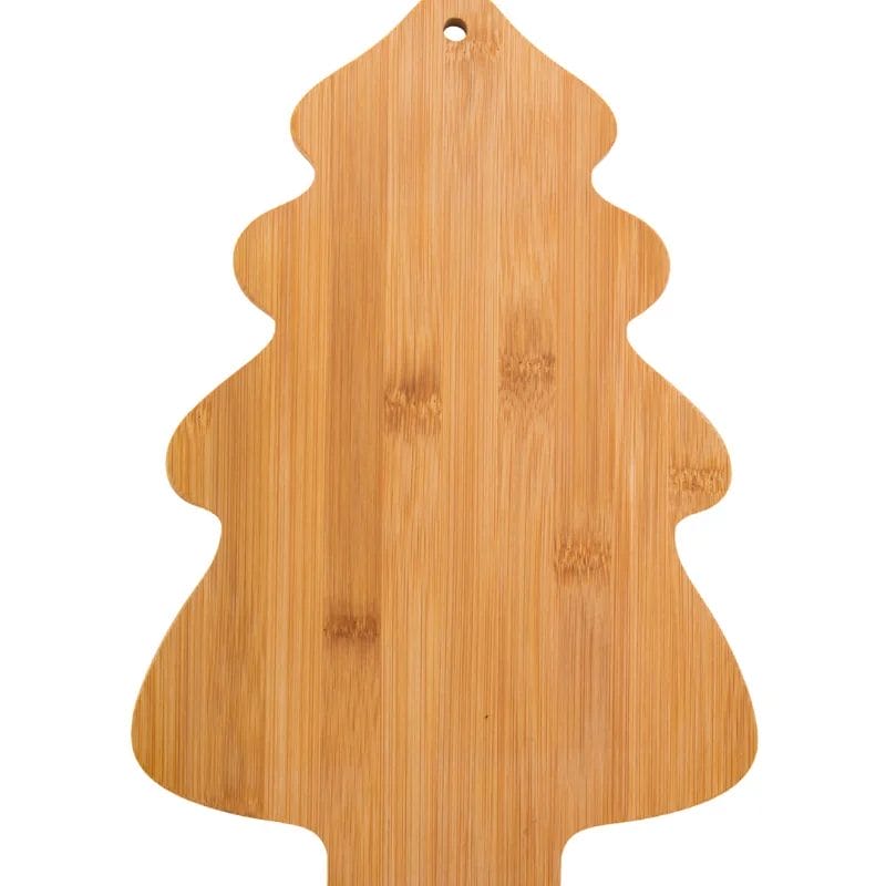 Schneidebrett Weihnachtsbaum "Shiba" mit Gravur – Bild 2