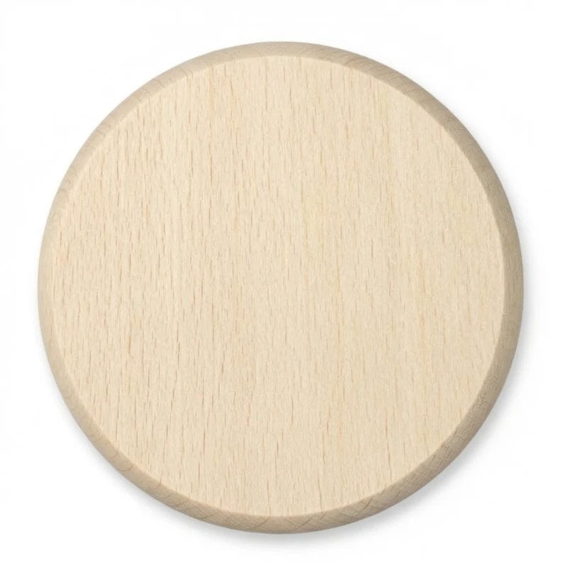 Bierdeckel aus Buche mit Gravur personalisiert – Bild 4