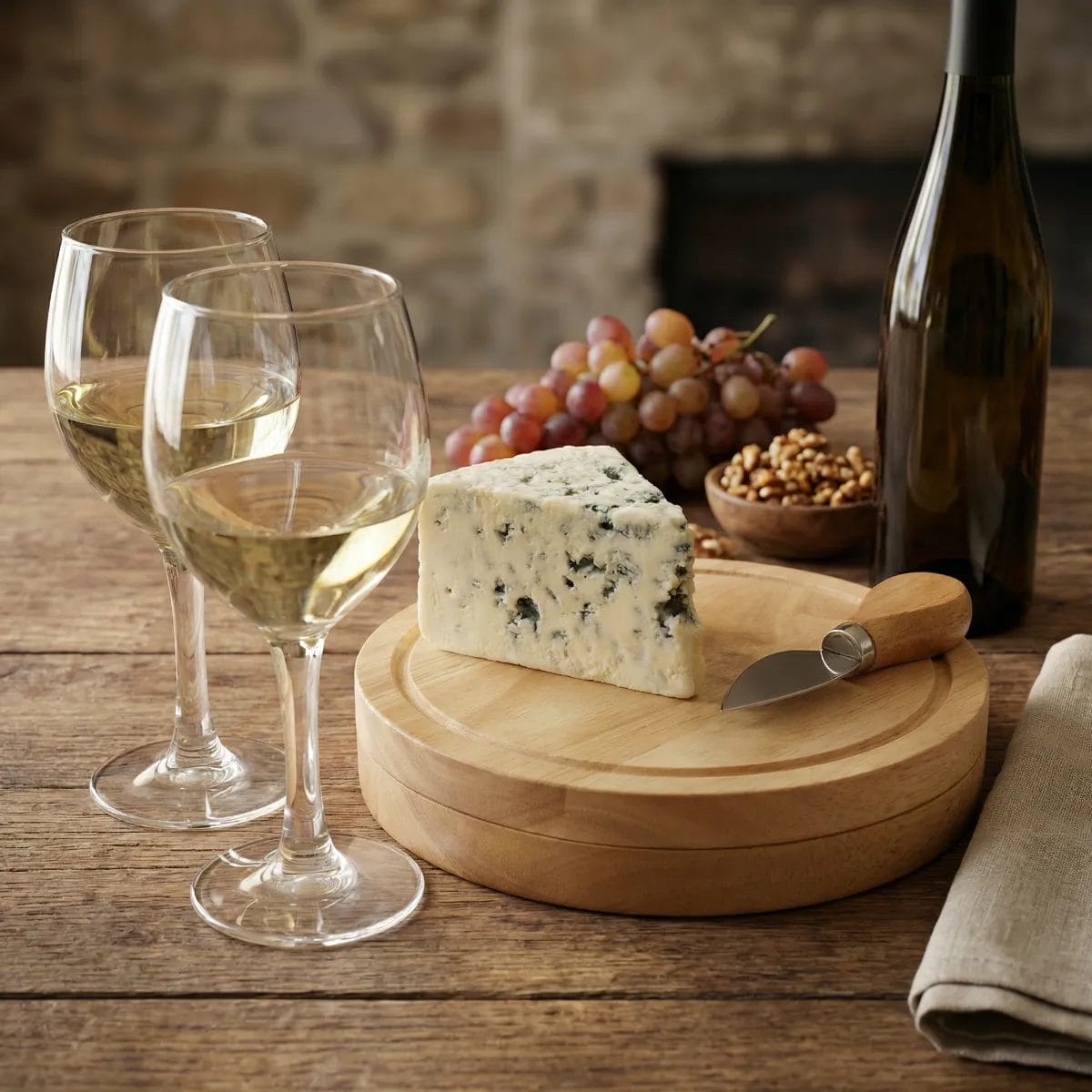Käseset "Bellamy" aus Holz mit Gravur personalisiert – Bild 3